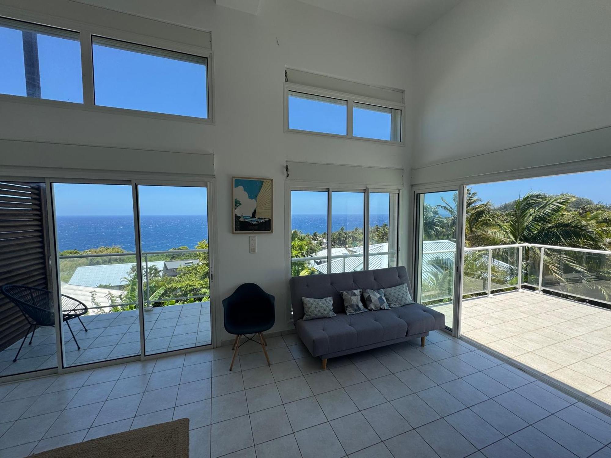 Vincendo Grande Villa Au Calme - Vue Exceptionnelle - Climatisation - Piscine Sel Chauffee - Jardin Tropical מראה חיצוני תמונה